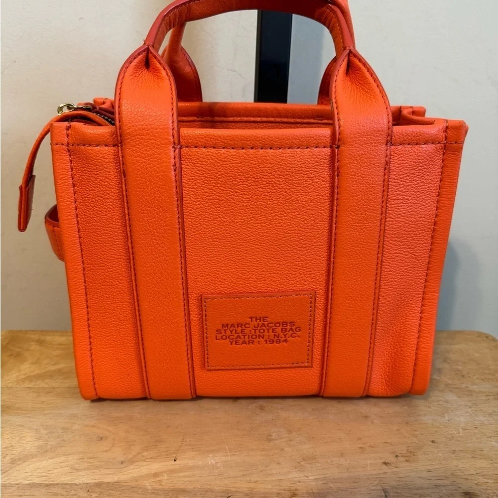 Marc Jacobs Bold Orange Tote Bag